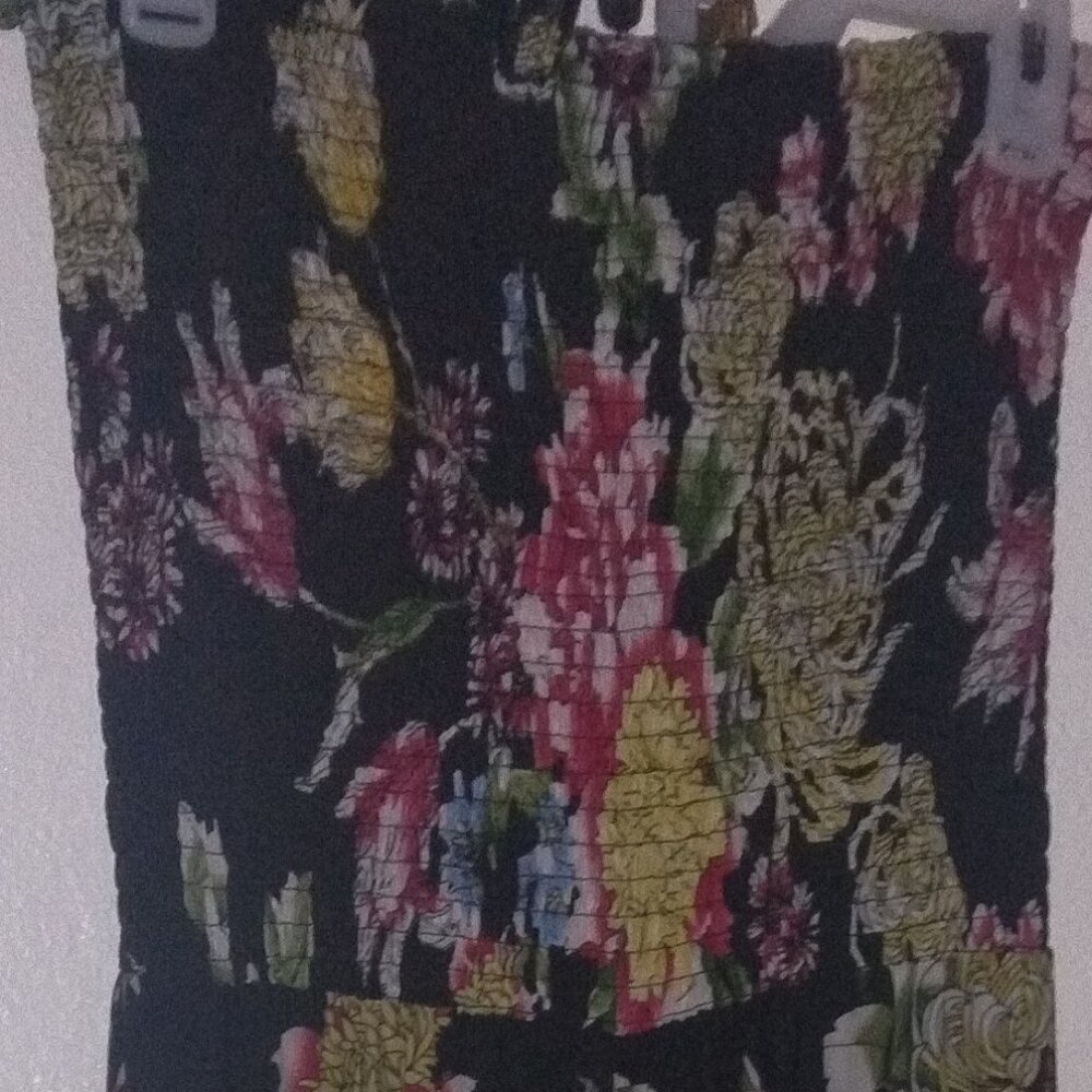 Flower jumpsuit - plus size